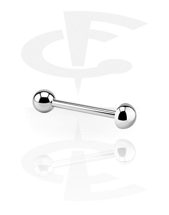 Činky, Barbell with Half-Ball, Surgical Steel 316L