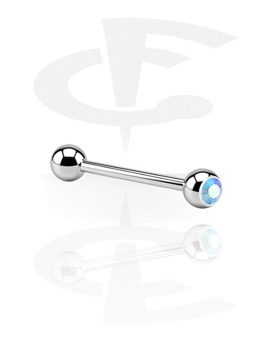 Sztangi, Jeweled Barbell, Surgical Steel 316L
