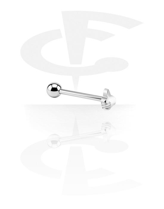 Barbeli, Barbell with Steel Cast Attachment, Surgical Steel 316L