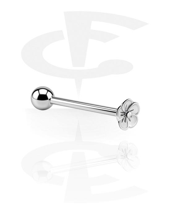 Barbells, Barbell with Threaded Accessory, Surgical Steel 316L