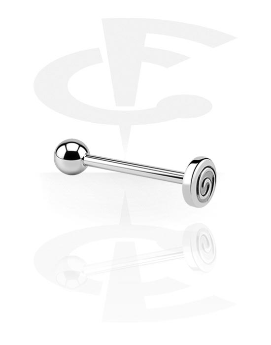 Šipkice, Barbell with Disk, Surgical Steel 316L