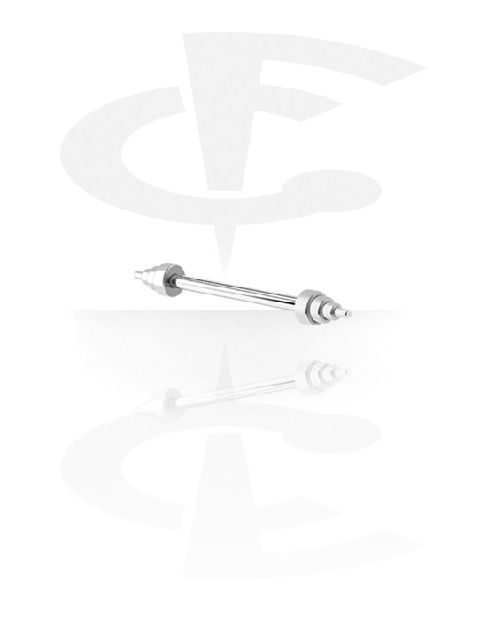 Barbellek, Barbell with Small Dums, Surgical Steel 316L
