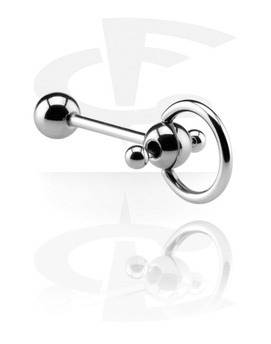 Barbells, Slave Spinner Barbell, Acero quirúrgico 316L