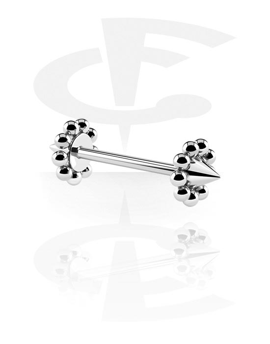Činky, Barbell with Volcanoes, Surgical Steel 316L