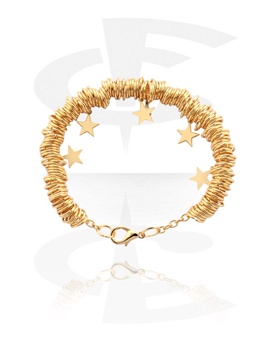 Náramky, Fashion Bracelet, Gold Plated