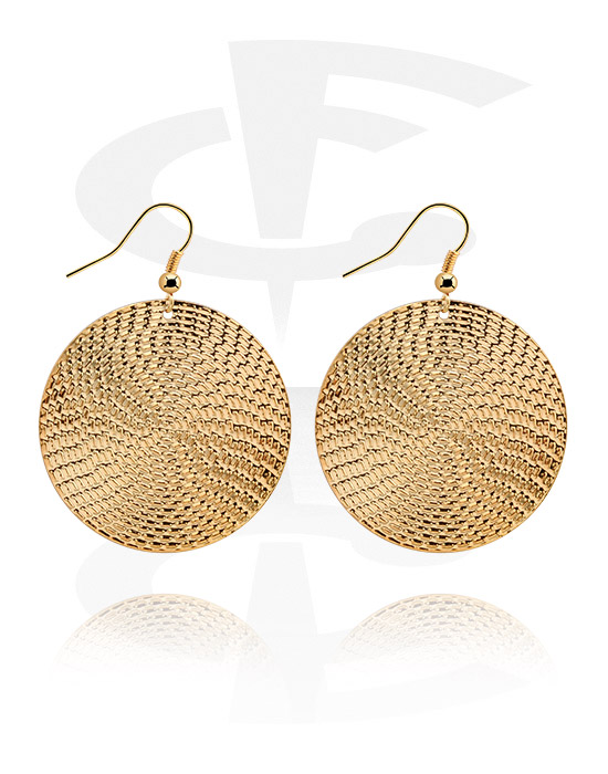 Brincos, Earrings, Gold Plated