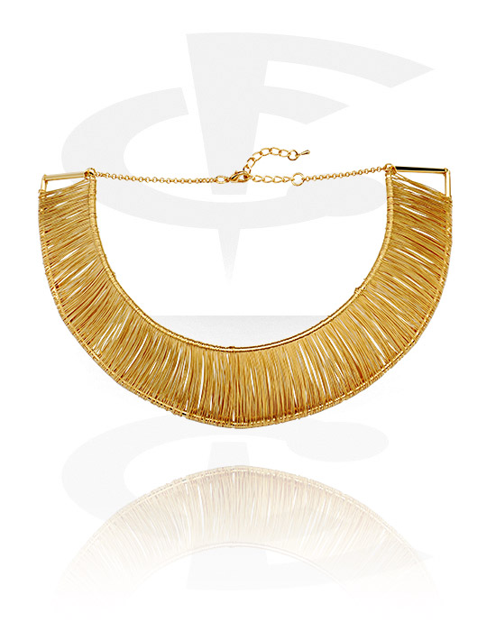 Halskæder, Fashion Necklace, Plated Brass