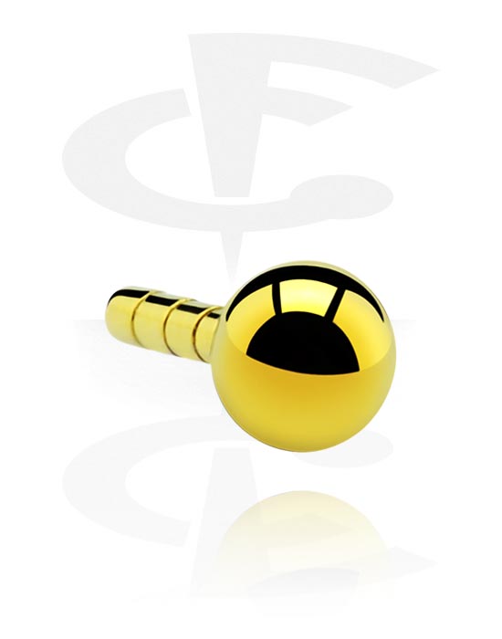 Kulor, stavar & mer, Ball for Push-fit pins (titanium, anodised), Titan