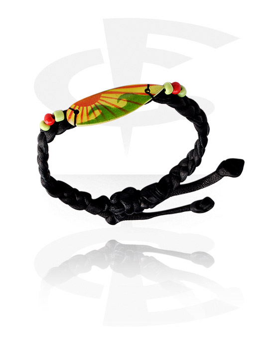 Armband, Surfboard Bracelet, Nylon Cord ,  Wood