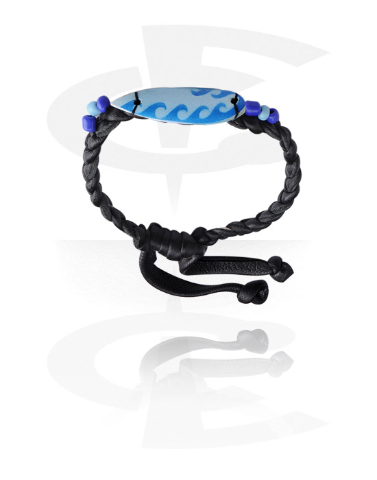 Armbanden, Surfboard Bracelet, Nylon ,  Hout