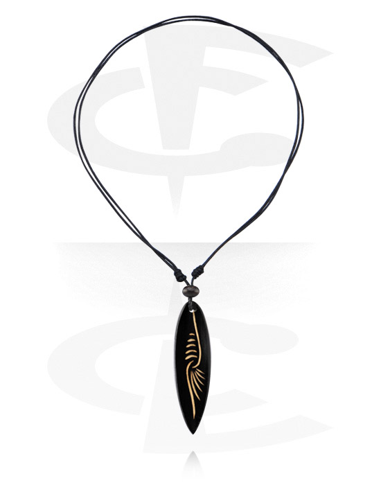 Colares, Surfboard Necklace, Nylon ,  Wood