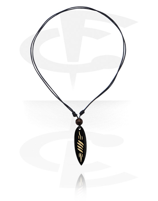 Colares, Surfboard Necklace, Nylon ,  Wood