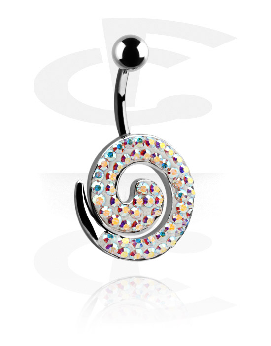 Curved Barbells, Fashion banana, Chirurgisch Staal 316L