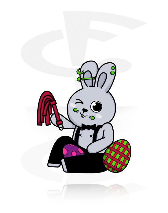 Bolas, barras & más, Crazy conejo de Pascua