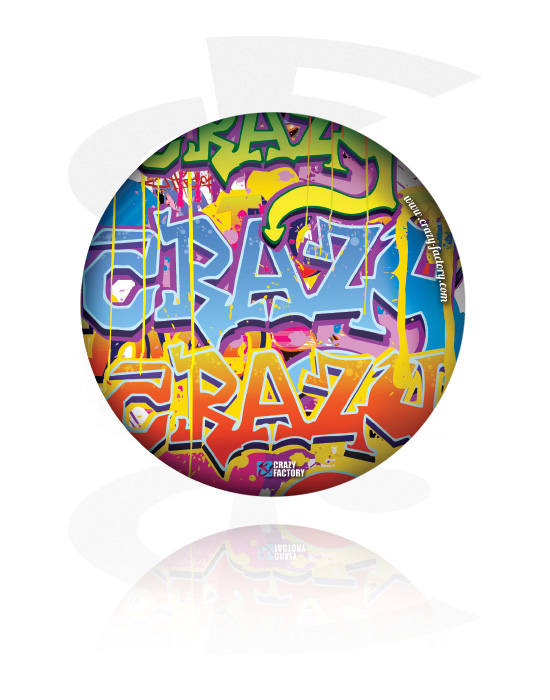 Crazy Factory Sticker, Crazy Factory -klistermærke