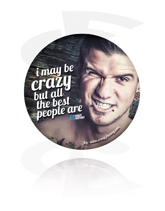 Crazy Factory Sticker, Crazy Factory címke