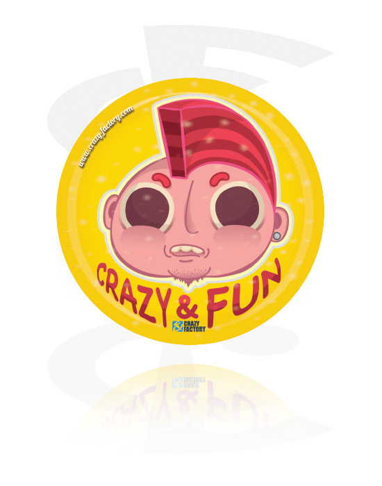 Crazy Factory Sticker, Pegatina de Crazy Factory