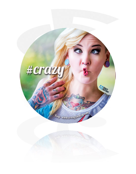 Crazy Factory Sticker, Crazy Factory -klistermærke