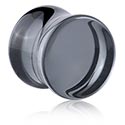 Tunneler & plugger, Dobbeltformet plugg (glass, forskjellige farger), Glass