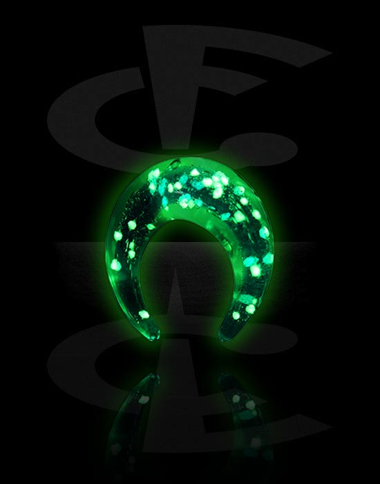 Accessoires pour étirer, Claw "Glow in the Dark", Verre