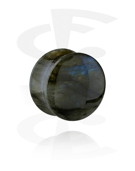 Tuneli & čepovi, Labradorit čepić (kamen), Kamen