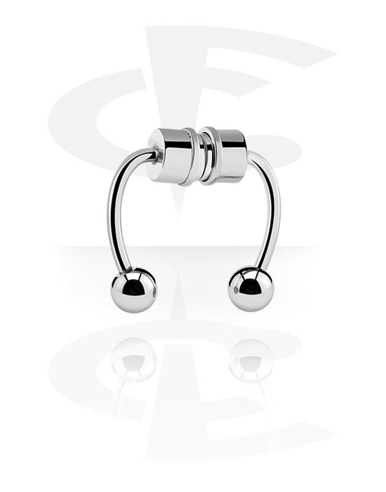 Lažni piercing nakit, Magnetski lažni septum, Kirurški čelik 316L
