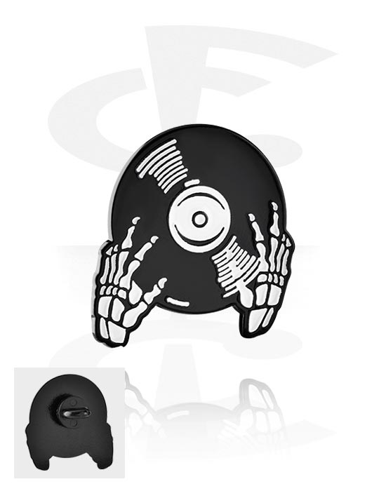 Pins, Pin with skeleton hand design, Alloy Steel