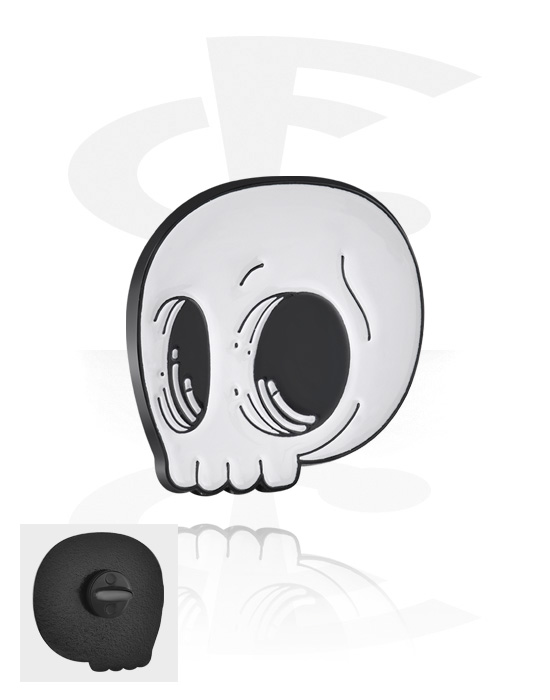 Pins, Pin with skull design, Alloy Steel