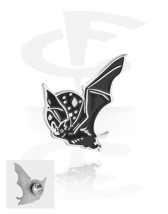 Značke, Palčka s/z dizajnom netopirja, Legirano jeklo