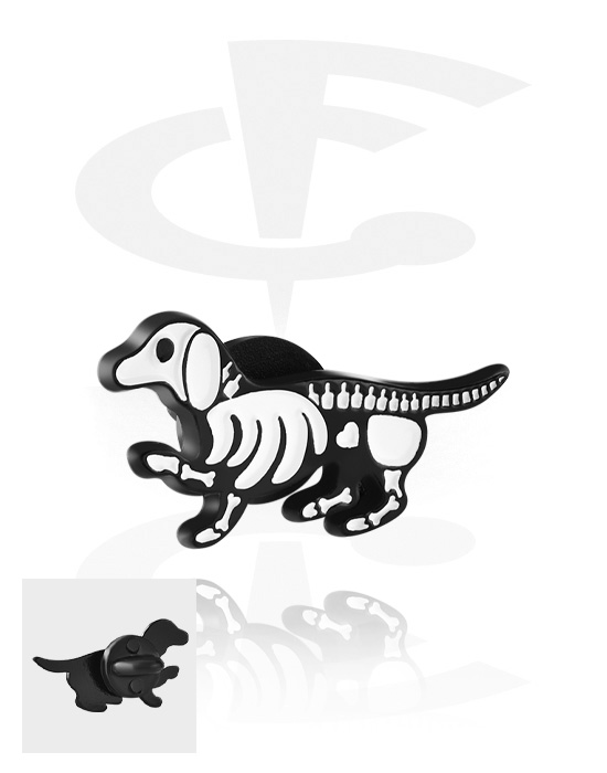 Odznaky, Tyčinka s designem pes, Legovaná ocel