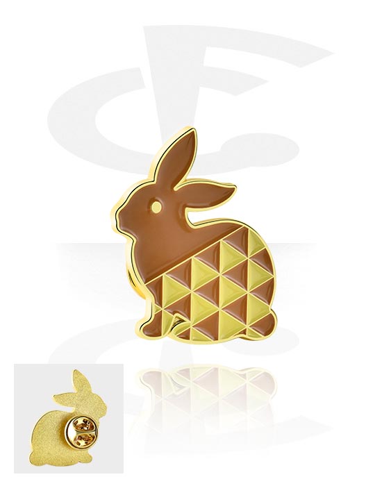 Odznaky, Tyčinka s designem králíček, Legovaná ocel