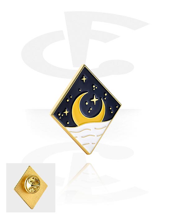 Odznaky, Tyčinka s Motív mesiac, Legovaná oceľ