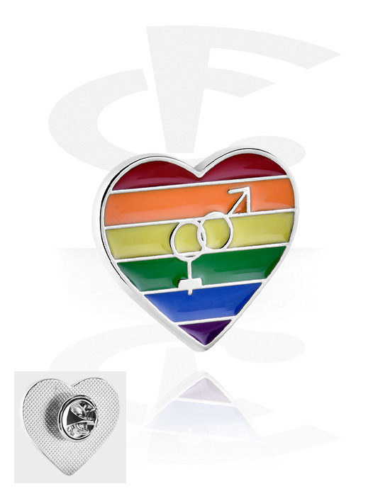Pins, Pins med Pride! Design, Legerat stål