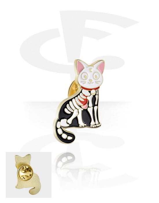 Pins, Pin with cat design, Alloy Steel