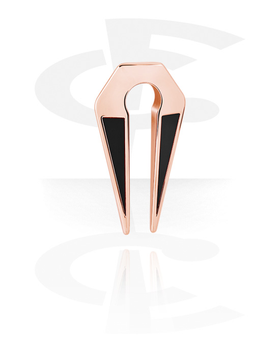 Ear weights & Hangers, Ear weight (surgical steel, rose gold, shiny finish), Rose Gold Plated Surgical Steel 316L
