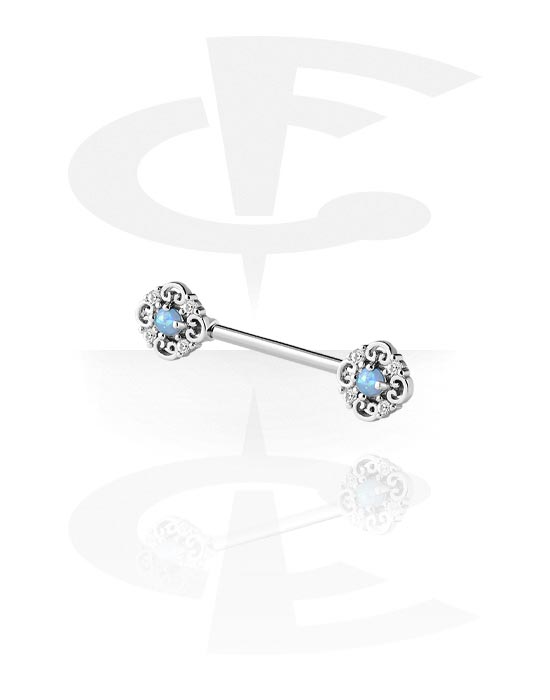 Nipple Barbell (Surgical Steel 316L/Plated Brass) The World's No.1