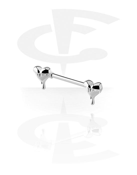 Piercing Per Capezzolo Diamday - 6 Paia, Acciaio Chirurgico 316L, Forma Cuore Con Zirconia - Foto 12