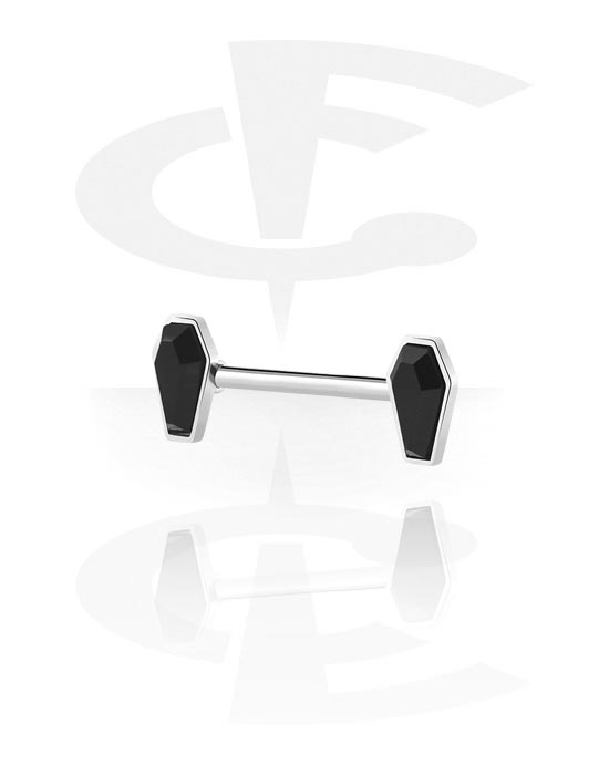 Nipple Barbell (Surgical Steel 316L/Plated Brass) The World's No.1