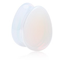 Alagutak és dugók, Tear-shaped double flared plug (stone), Opal Natural Stone