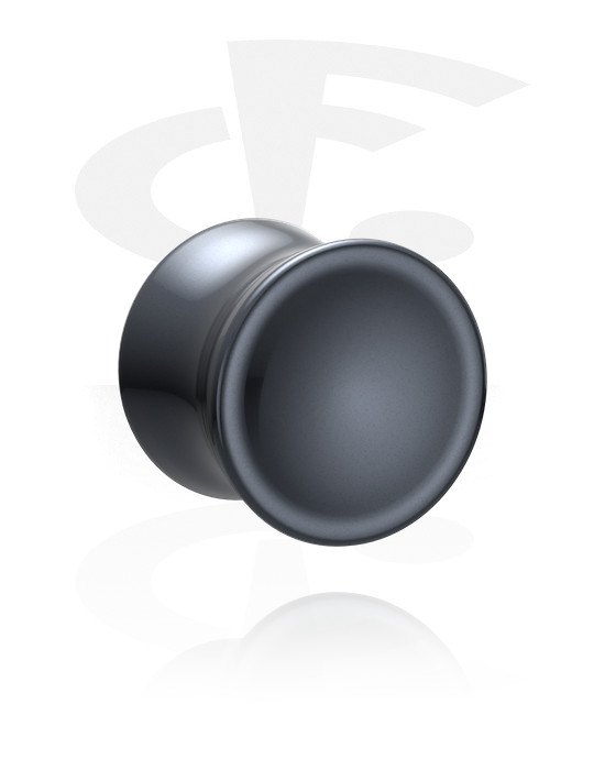 Single Flared Plug (pietra) Con O-ring (Agata Indiana) | Negozio Online - Foto 2