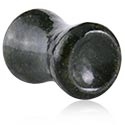 Alagutak és dugók, Double flared plug (stone) val vel concave front, Kő