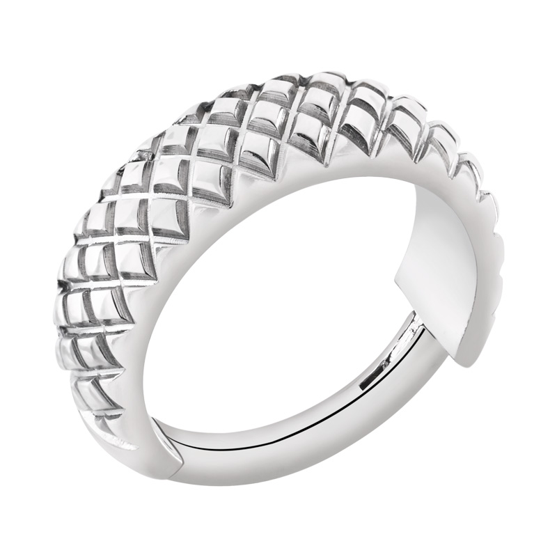 Piercing clicker (titane, argent, finition brillante) Titane ASTM F136 Anneaux