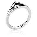 Anéis piercing, Continuous ring (aço cirúrgico, prata, acabamento brilhante), Aço cirúrgico 316L