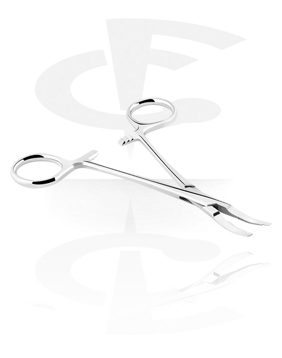 Piercingové nástroje a příslušenství, Přídržné kleště na mikrodermál, Chirurgická ocel 316L