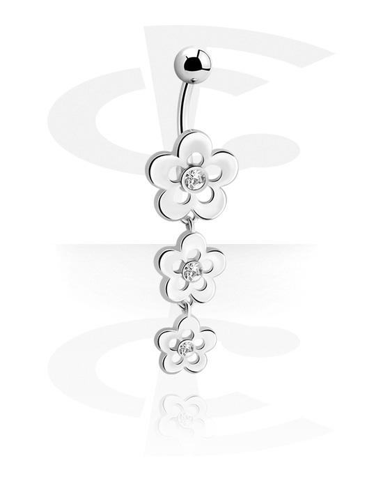Curved Barbells, Dangling Banana, Chirurgisch Staal 316L