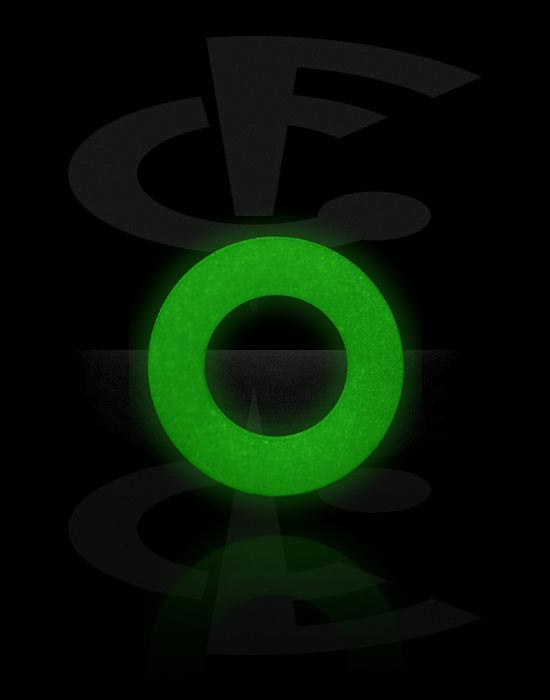 Bolas, barras & más, O-ring "Glow in the Dark", Silicona