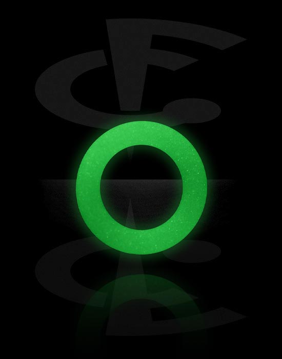 Kuličky, kolíčky a další, O-kroužek „Zářící ve tmě“, Silikon