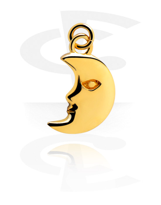Kuler og staver ++, Charm, Gold-Plated Brass