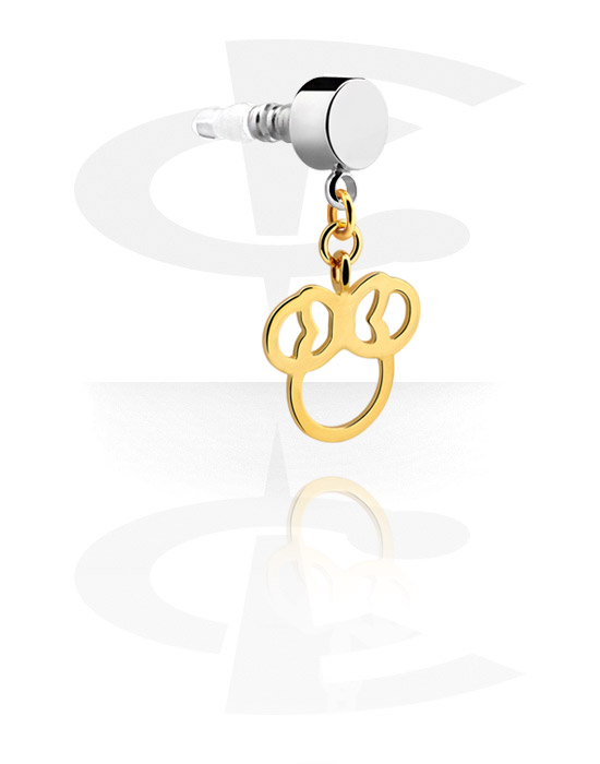 Mobilaccessories, Earphone Plug Charm, Gold Plated