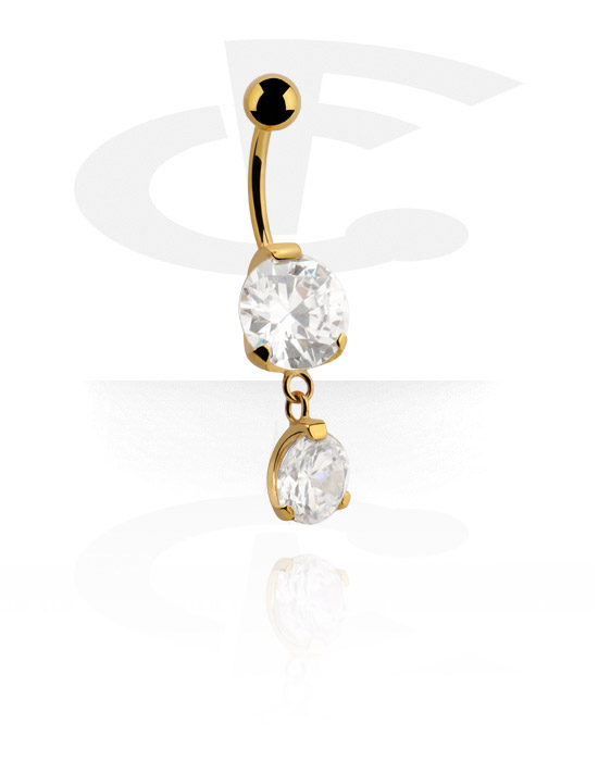 Buede stave, Jeweled Banana<br/>[Gold Plated], Gold Plated